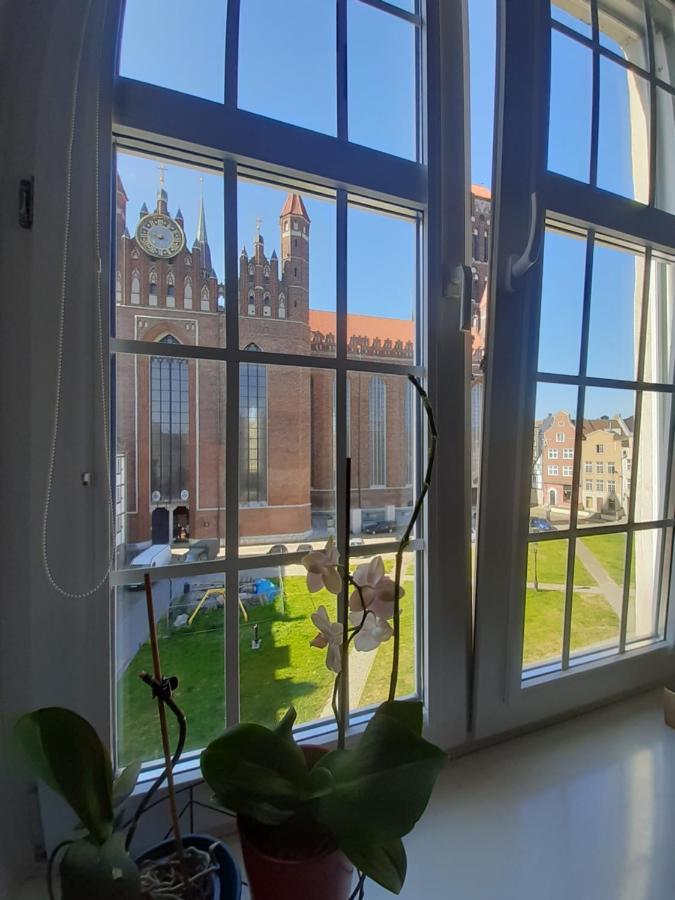 Apartment In Old Town - View Of Mariacki Church Gdansk Exterior photo